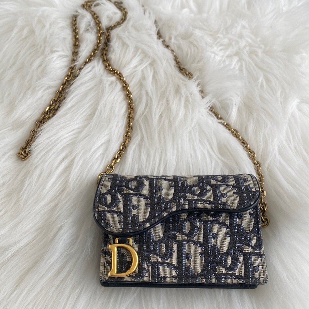 Authentic Christian Dior mini wallet